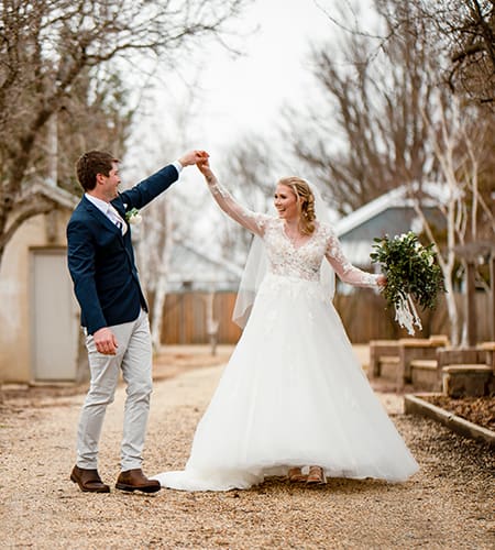 bride and groom dancing at wedding in canberra bride and groom dancing at wedding in canberra