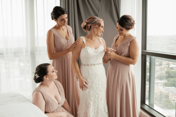 Bride getting ready captured by wedding photographer in Sydney, Australia Bride getting ready captured by wedding photographer in Sydney, Australia