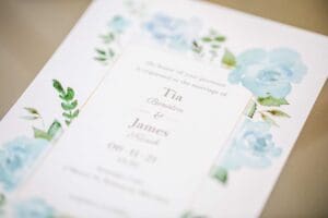 wedding invitation