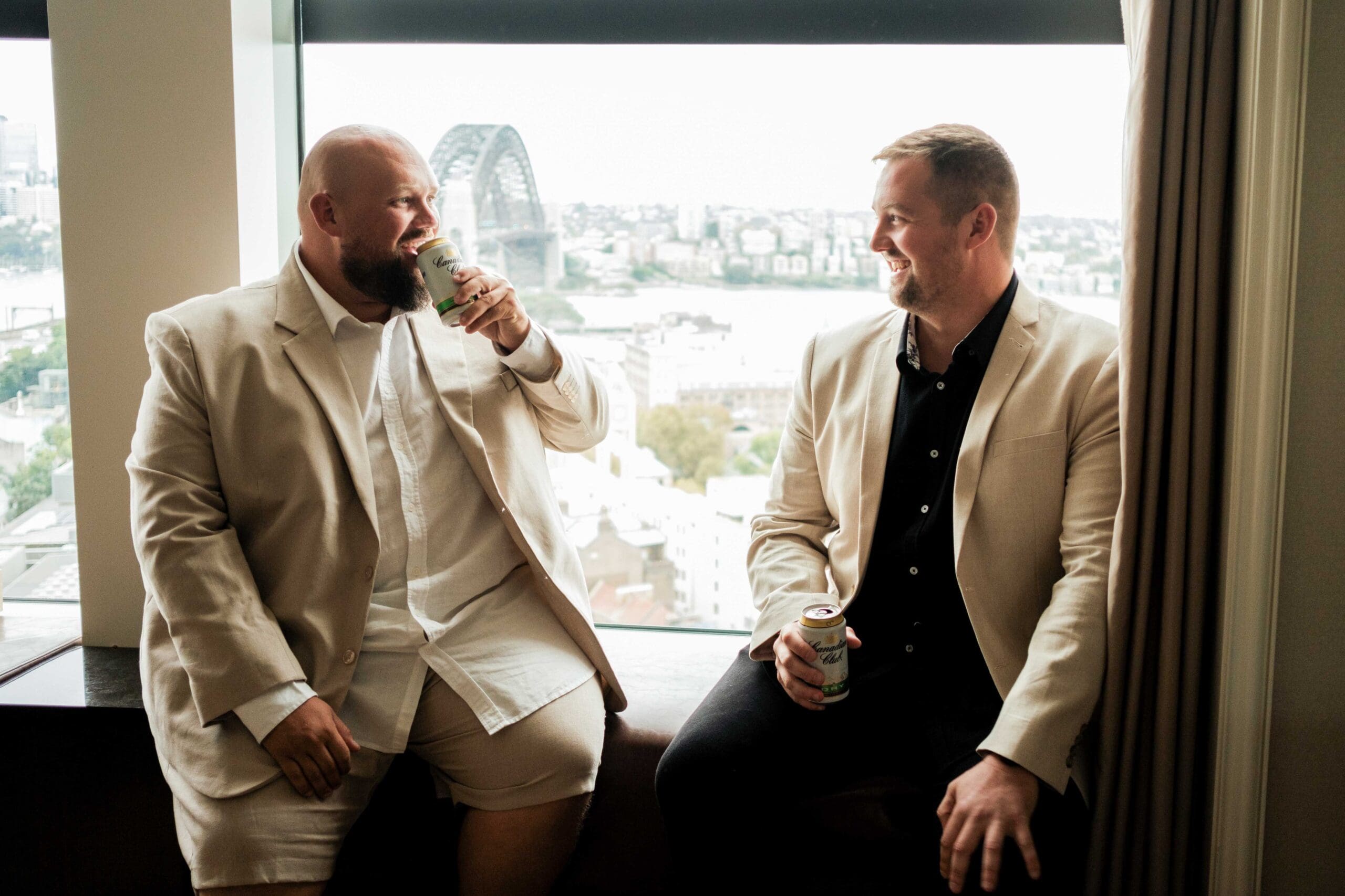 groom suit with shorts